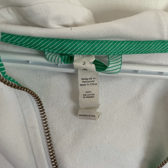 Stretchy Terry Lululemon zip up hoodie - Picture 6 of 6